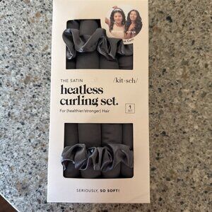 Kitsch Satin Heatless Curling Set | No-Heat Overnight Curls | New